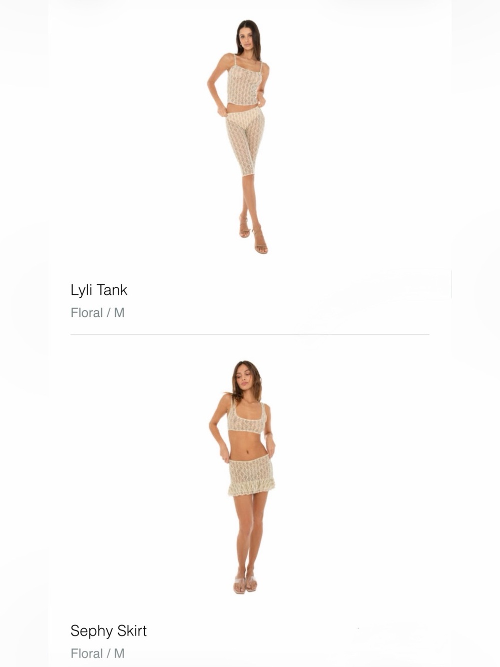 Are You Am I Skirt Set